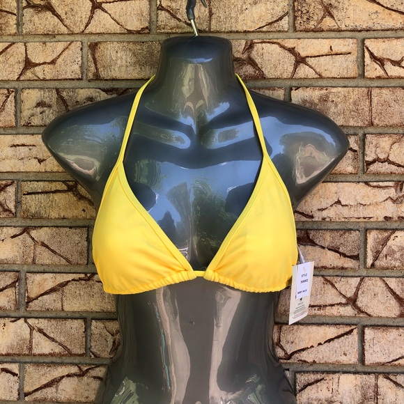 Body Glove Other - Body glove solid yellow bikini top medium NWT
